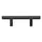 Gliderite Hardware 2-1/2 in. Center to Center Matte Black Solid Steel Bar Pull - 5007-64-MB 5007-64-MB-1 - alternate 1